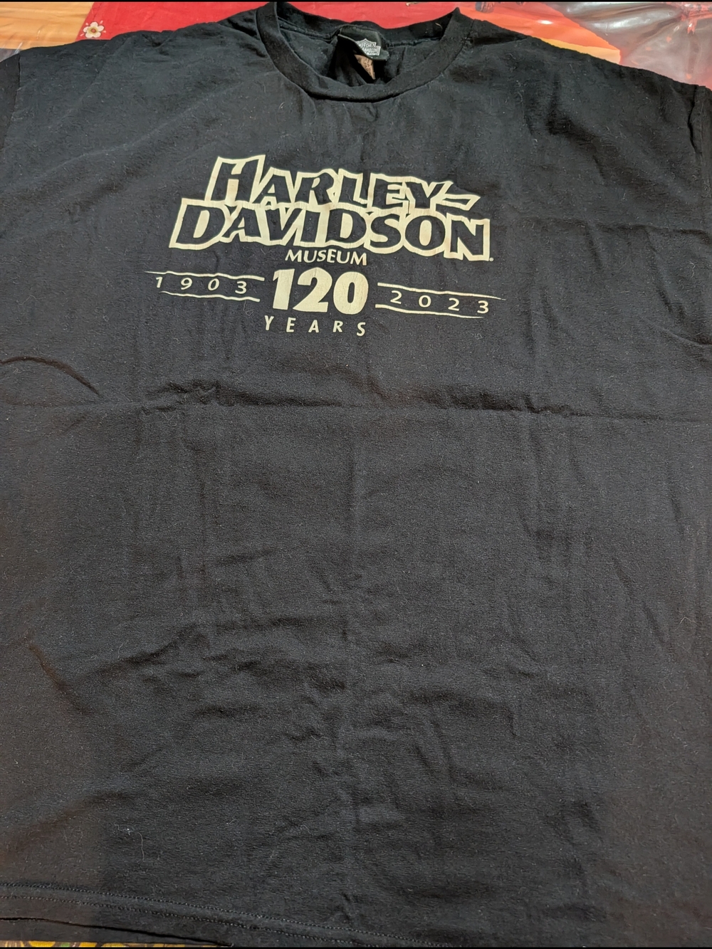 Harley-Davidson 120 Years Black Logo Tee